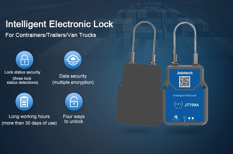 2g 4G Bluetooth Remote Unlock Container GPS Electronic Padlock