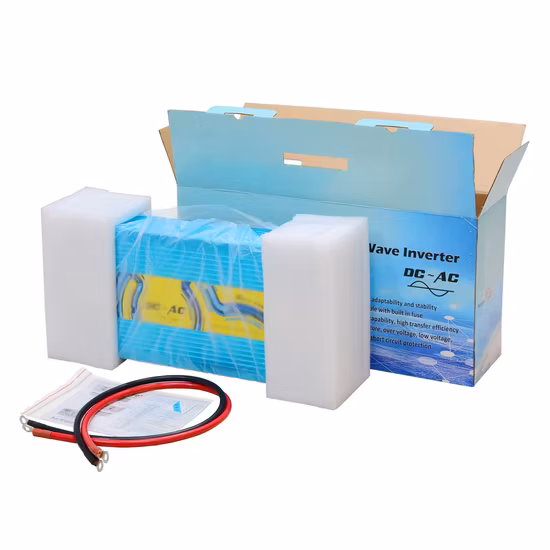 Convertisseur d'inverseur de puissance à onde sinusoïdale Pure de voiture de 12VDC à 110V AC 2000W