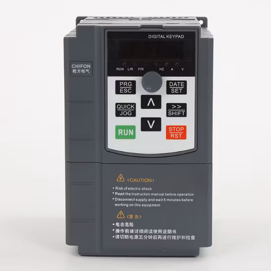 Personnalisation de l'échantillon Fpr500A 0,75 kw Convertisseur de fréquence variable pour perceuse