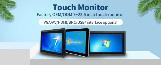 Moniteur boîtier métallique 12 pouces, 800x600 HDMI VGA AV BNC, écran carré Non tactile, moniteur LCD à cadre ouvert intégré industriel